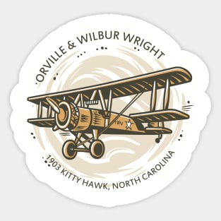 Wright Brother's Day – December Sticker